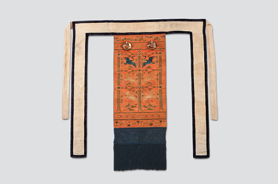 Husu, Ornamental Back Sash for Ceremonial Robe 이미지
